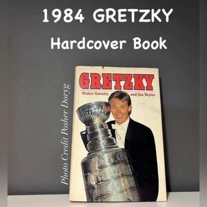 Vintage 1984 Gretzky Hardcover Book